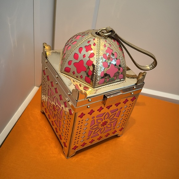 Kate Spade Rambling Roses Lantern Handbag - Picture 2 of 4